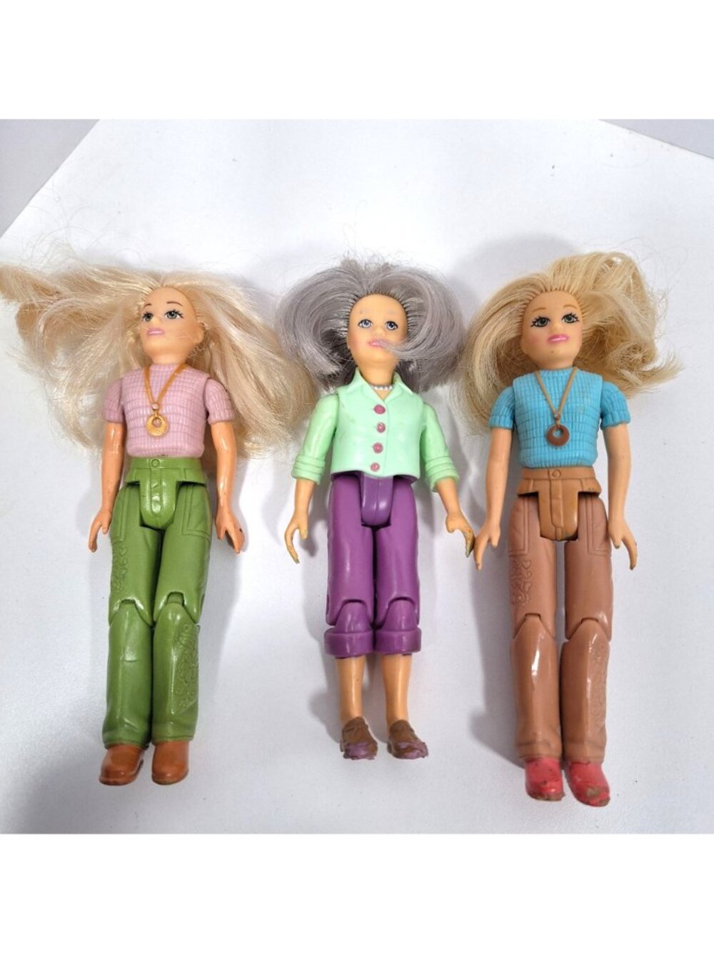 Loving Family Dollhouse Figures Dolls Lot Parents Mom Dad Girl Kids Grandma READ - Picture 4 of 13